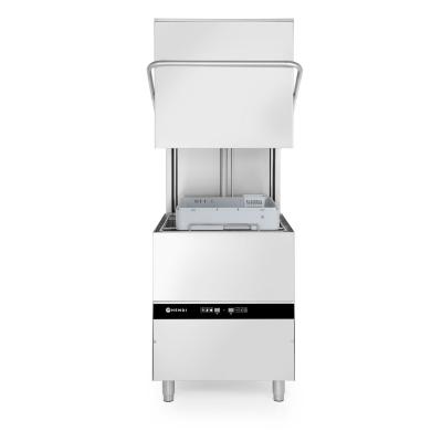 Myčka nádobí s odsavačem par - elektricky ovládaná, HENDI, Kitchen Line, 400V/8600W, 750x880x(H)1412mm | 231340